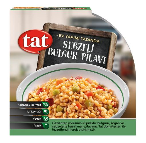 BULGUR PILAVI SEBZELI 200 G TAT resmi