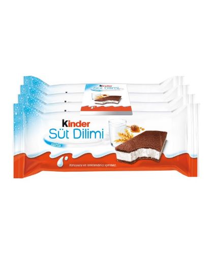 KINDER SÜT DİLİMİ T4 * 10 resmi