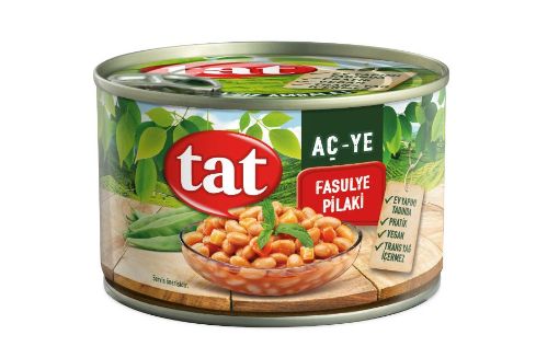 HAZIR YEMEK FASULYE PILAKI 400 G TAT resmi
