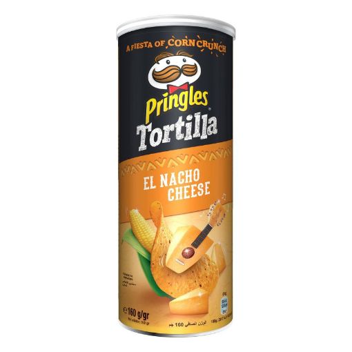 PRINGLES TORTILLA NACO PEYNİRLİ 160 GR resmi