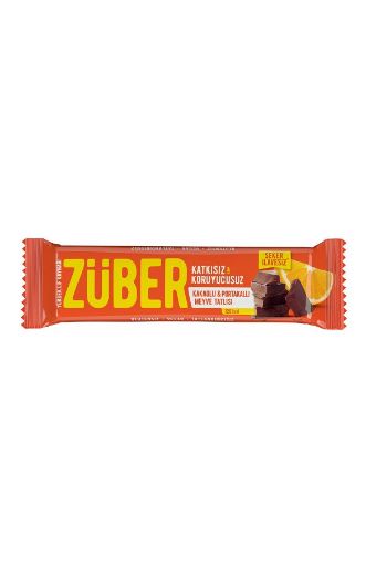 ZÜBER KAKAOLU PORTAKALLI 40 GR resmi