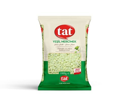 TAT YEŞIL MERCIMEK -6,5-7MM YERLİ1000GR resmi