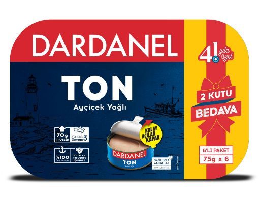 DARDANEL 75x6 A.YAĞLI  HEDİYELİ 6Lİ resmi